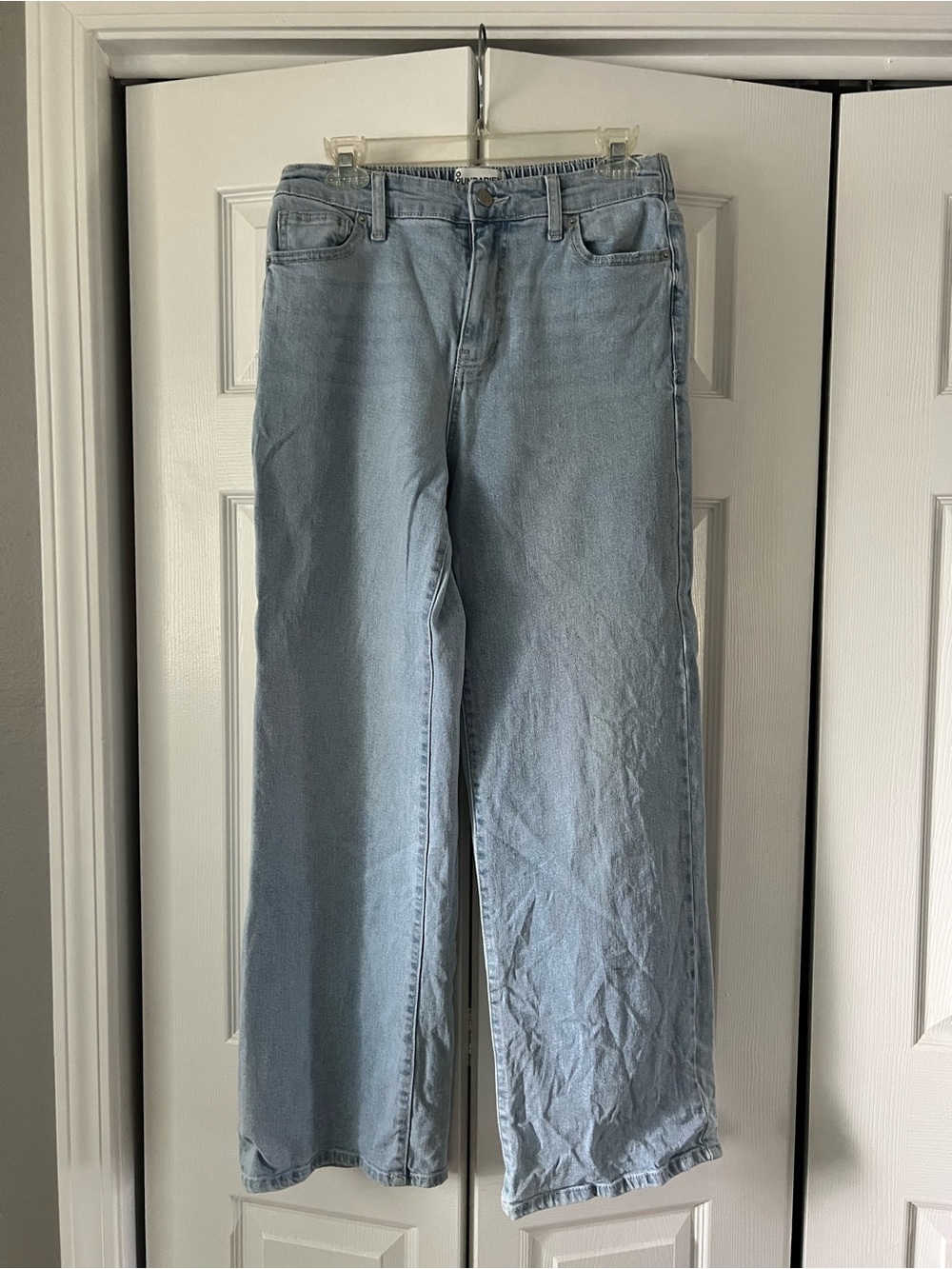 No Boundaries Light Blue Wide-Leg Jeans